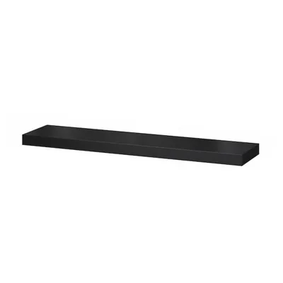 LACK Wall shelf, black-brown 110x26 cm, 00186183
