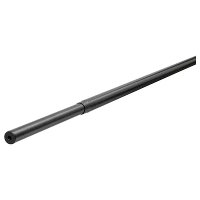 RACKA Curtain rod, black 120-210 cm, 00217151