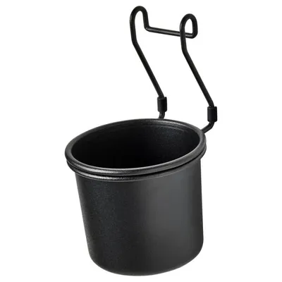 HULTARP Container, black 14x16 cm, 00444455