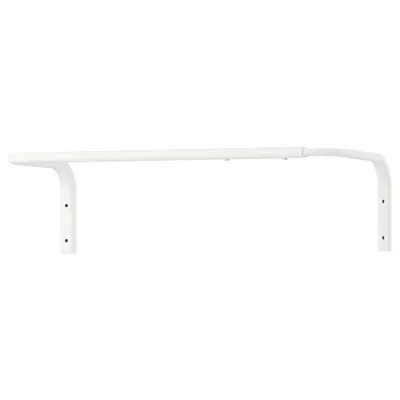 MULIG Clothes bar, white 60-90 cm, 10179436