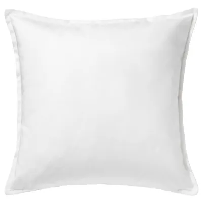 GURLI Cushion cover, white, 50x50 cm, 10281151