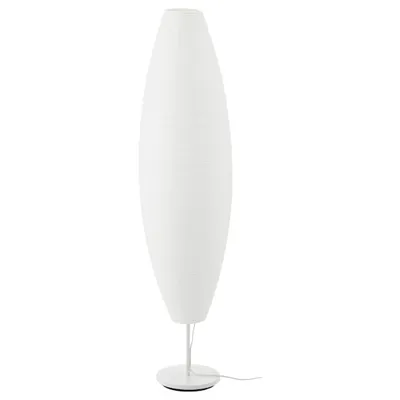 SOLLEFTEA floor lamp, white, 40300110