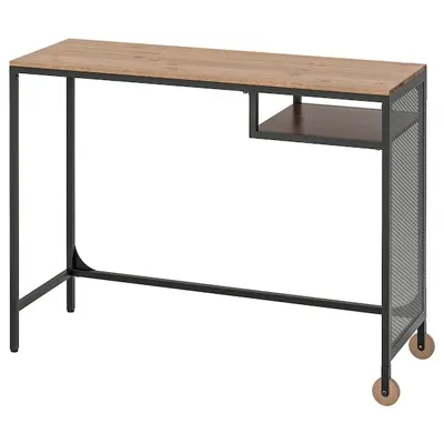 FJALLBO Laptop table, black 100x36 cm, 10339736
