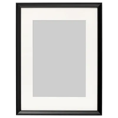 KNOPPANG frame, black, 30x40 cm, 10387119