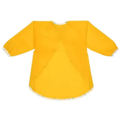 MALA apron with long sleeves, yellow, 10485351