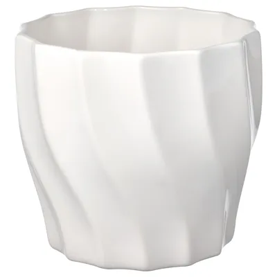 GYLLENBAR Plant pot, in/outdoor off-white, 15 cm, 10505429
