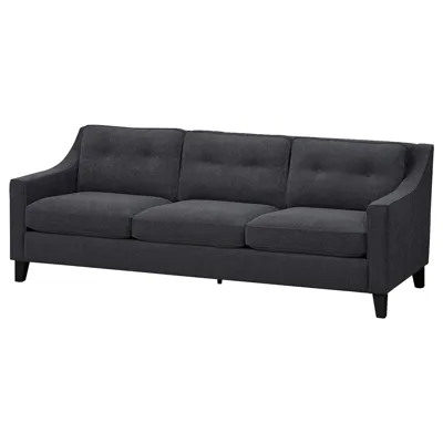 FROSLOV 3-seat sofa, Hyllie dark grey, 10534752