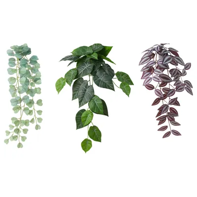 FEJKA artificial plant with wall holder, in/outdoor, 10548626