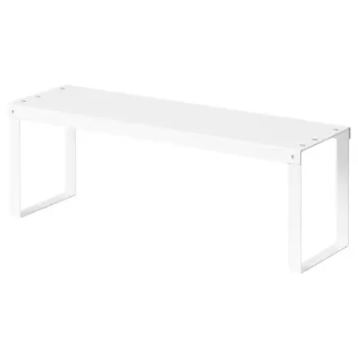 VARIERA Shelf insert, white, 46x14x16 cm, 10536162