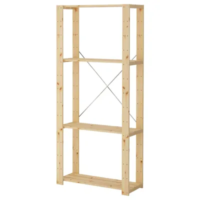 HEJNE 1 section, softwood 78x31x171 cm, 19031412