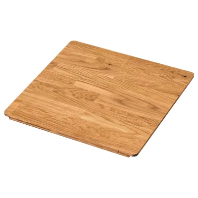 NORRSJON chopping board, oak, 44x42 cm, 20339712