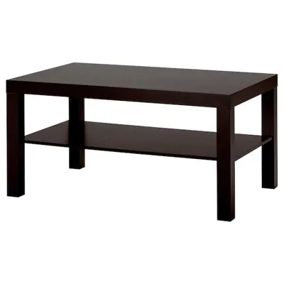 LACK Coffee table, black-brown 90x55 cm, 20352987