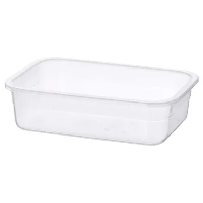 IKEA 365+ Food container, rectangular/plastic 1.0 l, 20359149