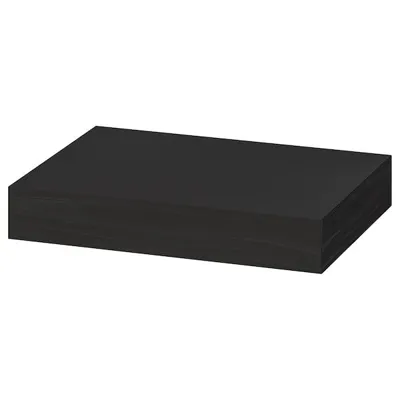 LACK Wall shelf, black-brown 30x26 cm, 20430589