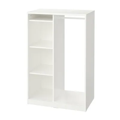 SYVDE Open wardrobe, white 80x123 cm, 20439575