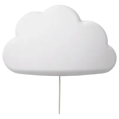 UPPLYST LED wall lamp, cloud white, 20440828