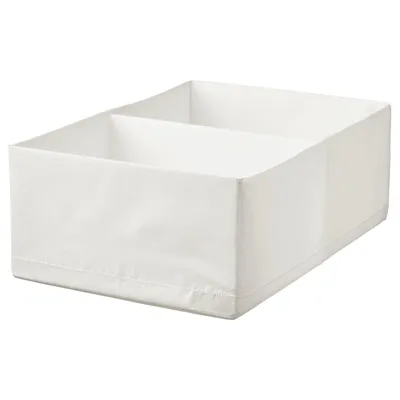 STUK Box with compartments, white 34x51x18 cm, 20474446