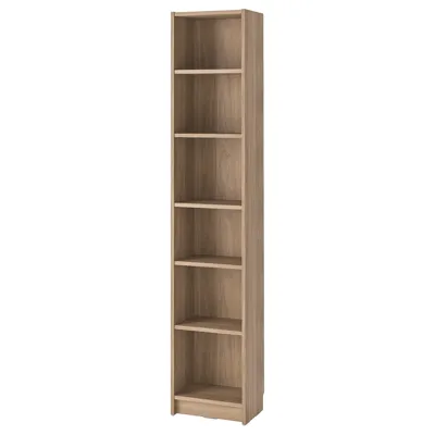 BILLY Bookcase, oak effect, 40x28x202 cm, 20492775