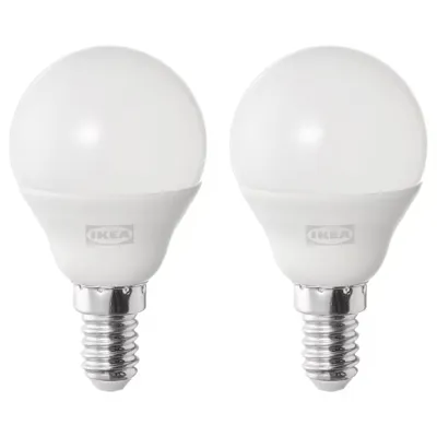 SOLHETTA LED bulb E14 470 lumen, globe opal white 4000k, 20510034