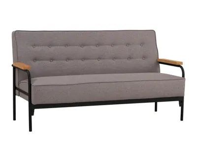 DARYL 3-seater sofa, Grey, 162.5x79x87 cm, 233313
