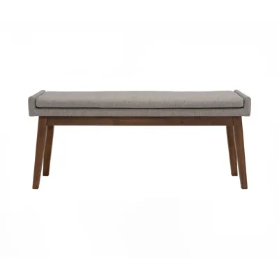 CHANEL Bench, Walnut/grey, 110x38x45 cm, 243036