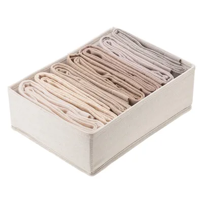 Underwear Organizer -L(24Cm)-No Grids, Beige, 24*33*11Cm 4589767236885