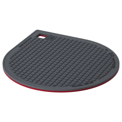 IKEA 365+ GUNSTIG Pot stand, magnetic, red/dark grey, 30175277