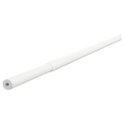 RACKA Curtain rod, white, 70-120 cm, 30221397