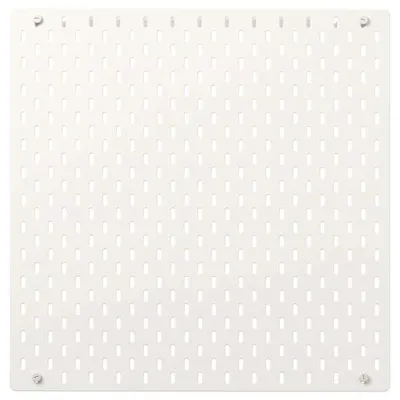 SKADIS pegboard, white, 56x56 cm, 30320806