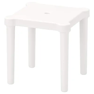 UTTER children's stool in/outdoor, white, 30357786