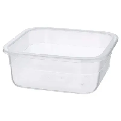 IKEA 365+ Food container, square/plastic 750 ml, 30359177