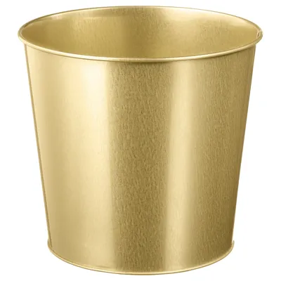 DAIDAI Plant pot, brass-colour, 19 cm, 30359422