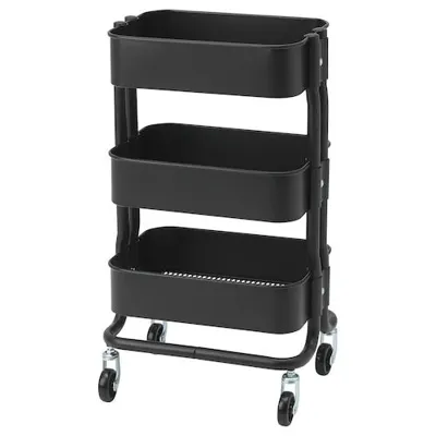 RASHULT Trolley, black, 38x28 cm, 30445991