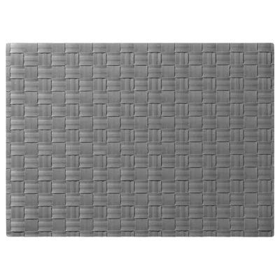 ORDENTLIG Place mat, grey, 46x33 cm, 30447103
