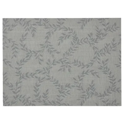 SNOBBIG Place mat, patterned/grey, 45x33 cm, 30463598