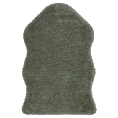TOFTLUND Rug, light green, 55x85 cm, 30532686