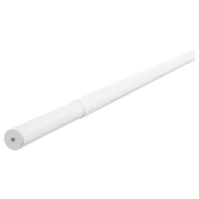 HUGAD Curtain rod, white 120-210 cm, 40217130
