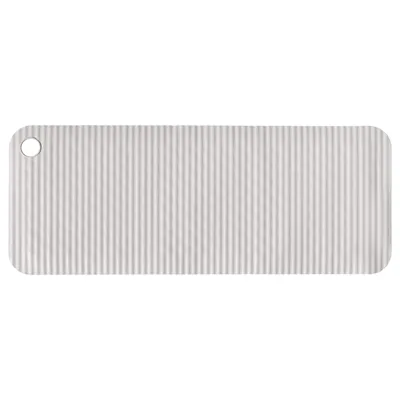DOPPA Bathtub mat, light grey, 33x84 cm, 40303364