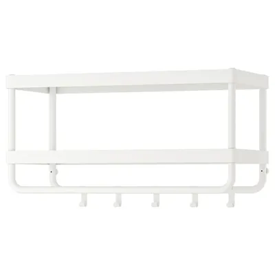 MACKAPAR Hat and coat rack, white 78 cm, 40334756