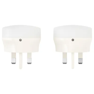 MORKRADD LED nightlight with sensor, white, 40350124