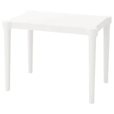 UTTER Children's table, in/outdoor/white, 40357738