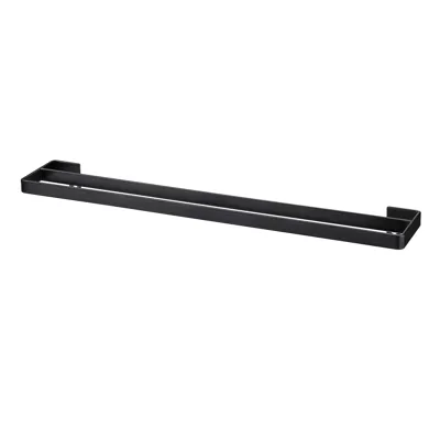 SKOGSVIKEN Towel rail, black, 60 cm, 40428707