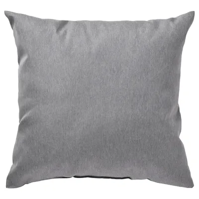 KARLEKSGRAS Cushion, grey 40x40 cm, 40495396