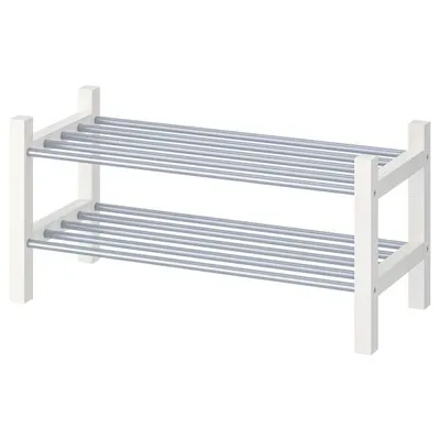TJUSIG Shoe rack, white 79x32x37 cm, 50160958