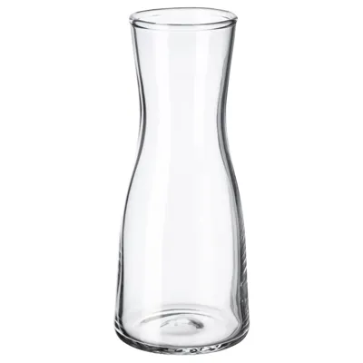 TIDVATTEN Vase, clear glass, 14 cm, 50335996