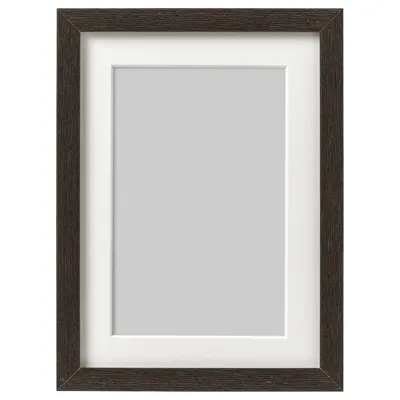 HOVSTA Frame, dark brown, 13x18 cm, 50382167