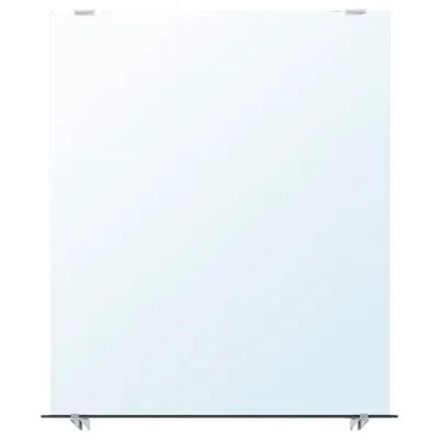 NYSJON mirror with shelf, white, 50x60 cm, 50470866