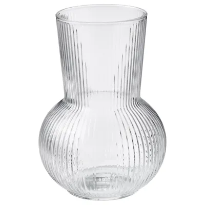 PADRAG Vase, clear glass 17 cm, 50470989