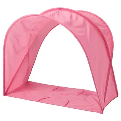 SUFFLETT Bed tent, pink, 60332469