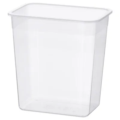 IKEA 365+ Food container, rectangular/plastic 4.2 l, 60393071